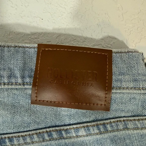 Hollister Blue Straight Jeans Classic Style - Picture 2 of 3